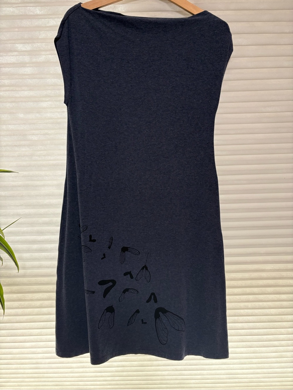 Smoking Lily:  Dress with Screen Print design XL